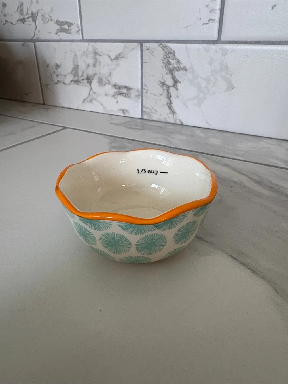 The Pioneer Woman Flea Market 4-Piece Ceramic Decorated Measuring Bowls